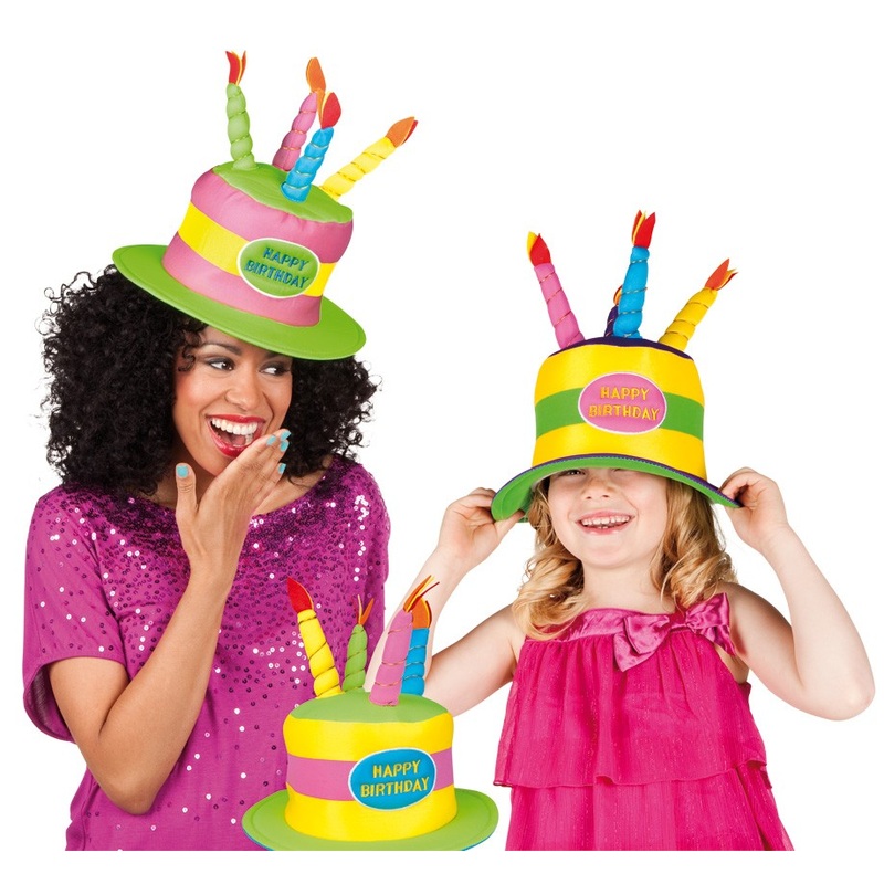 Happy Birthday Cake party hat