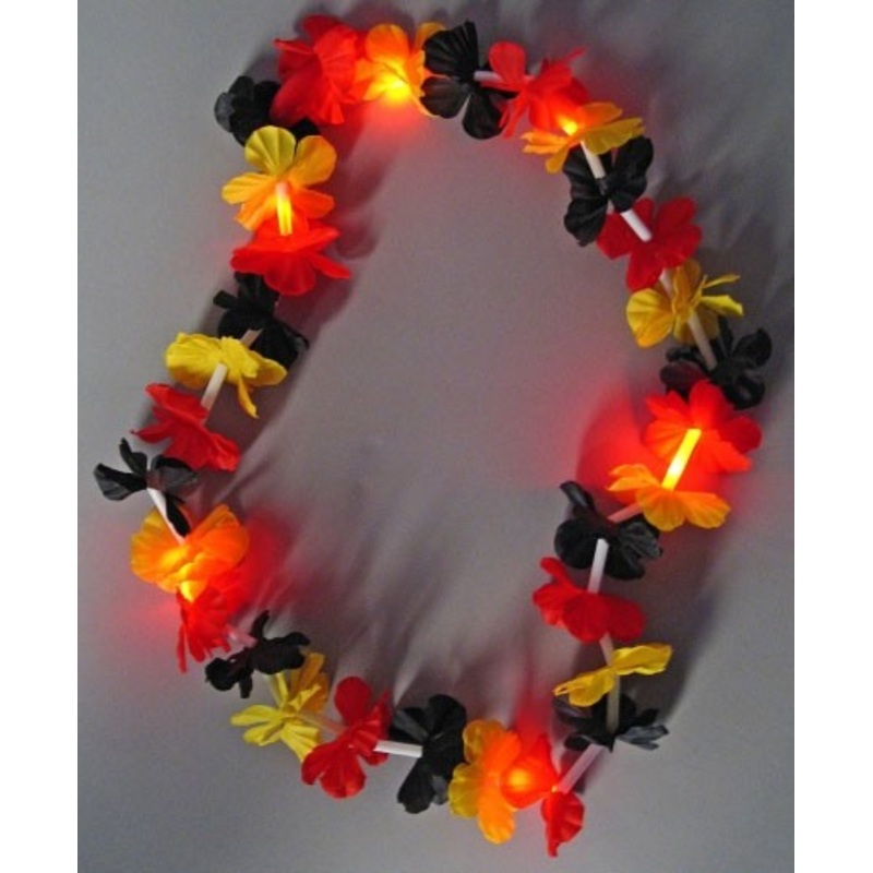 LED Hawaiian chain in Germany colors