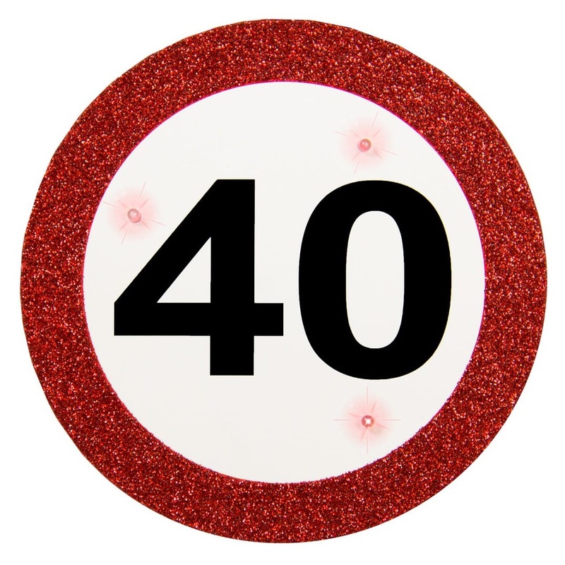 LED traffic sign 40 button