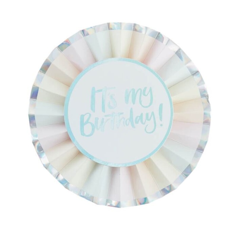 Pastel Rainbow Birthday Lapel Pin