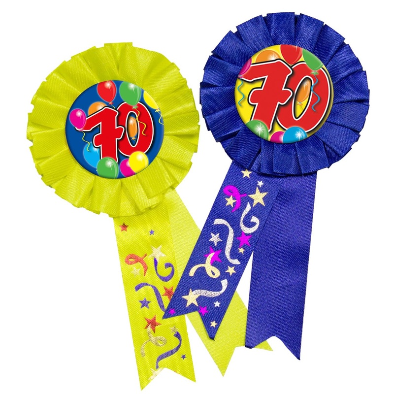 Spectacular 70th Birthday Button