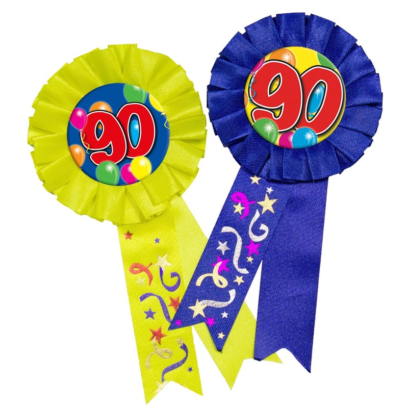 Spectacular 90th Birthday Button
