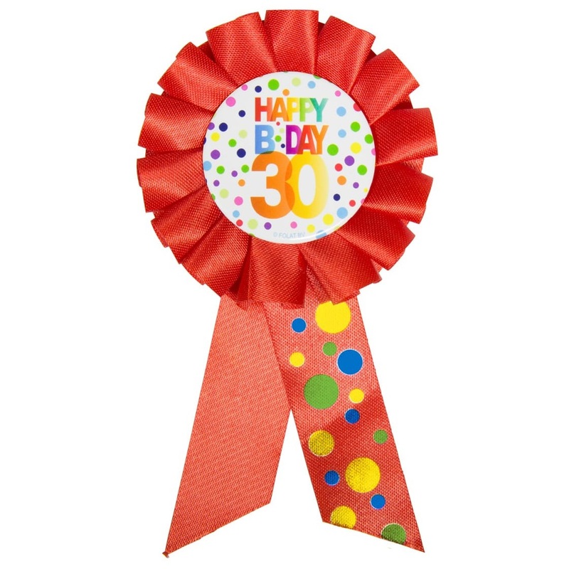 Splendid 30th Birthday Button
