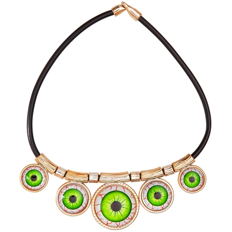 Staring Green Eyes Necklace