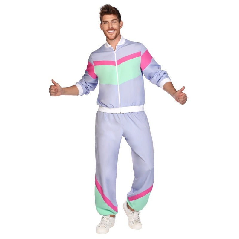 80's Jogging Tracksuit Lavender Men's S