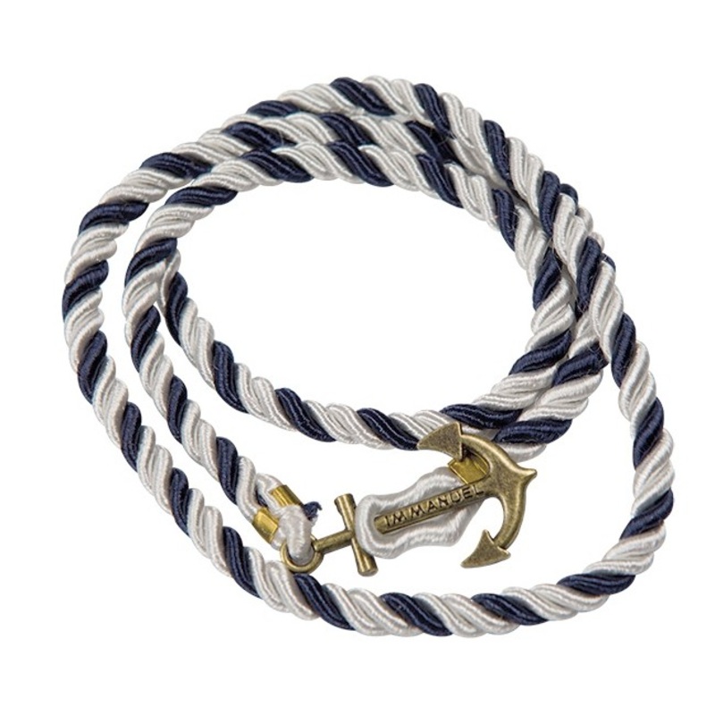 Anchor rope bracelet for sailors