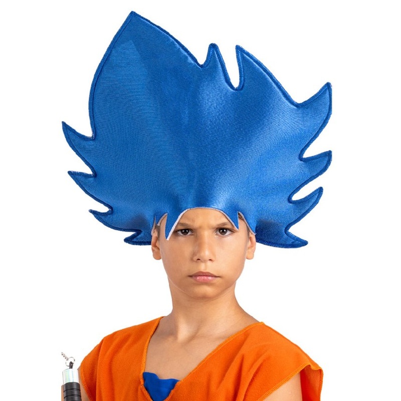 Blue Manga Wig for Kids