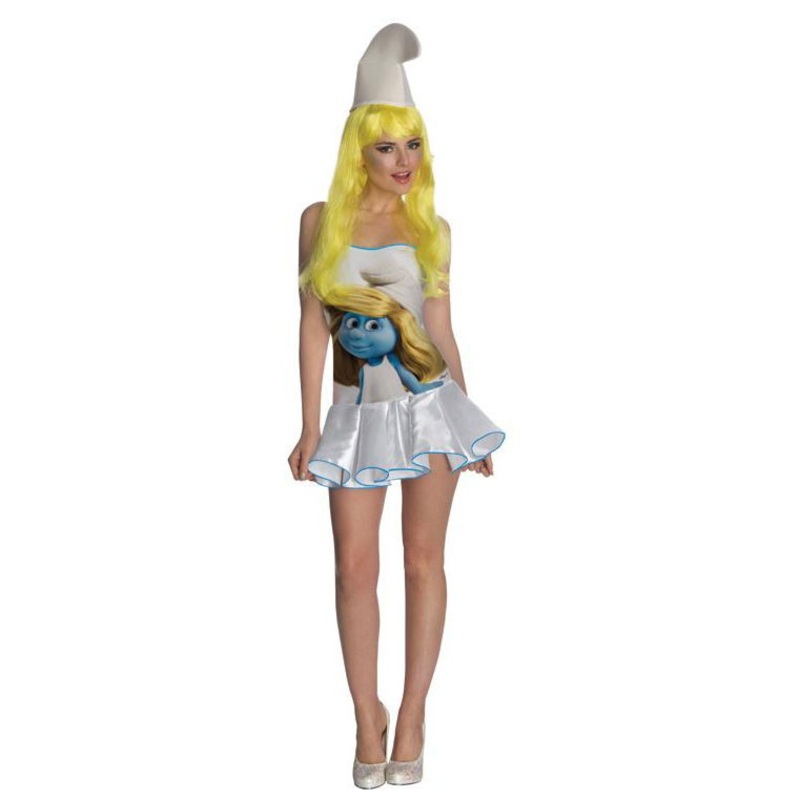 Cheeky Smurfette ladies costume XS