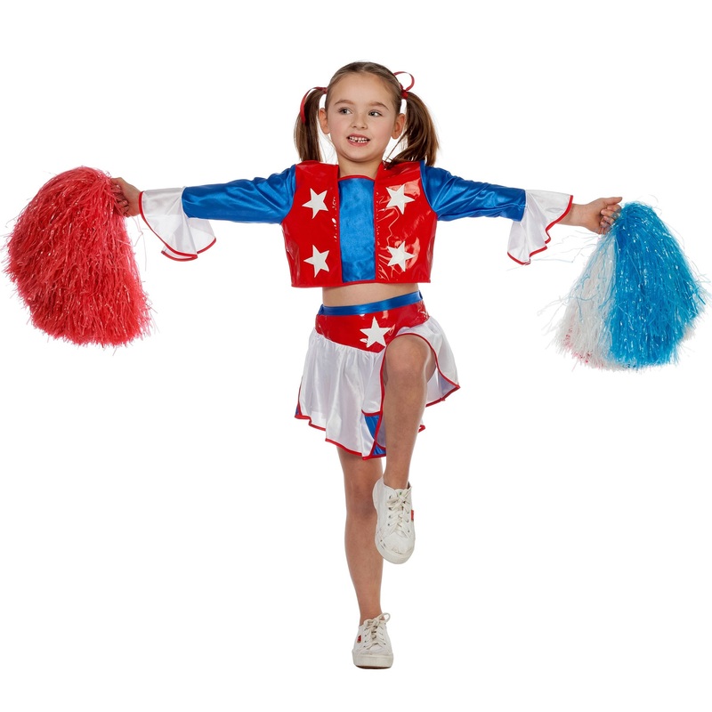 Cheerleader star child costume 116