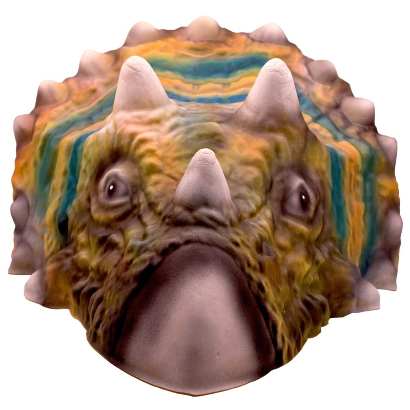 Dino mask Triceratops