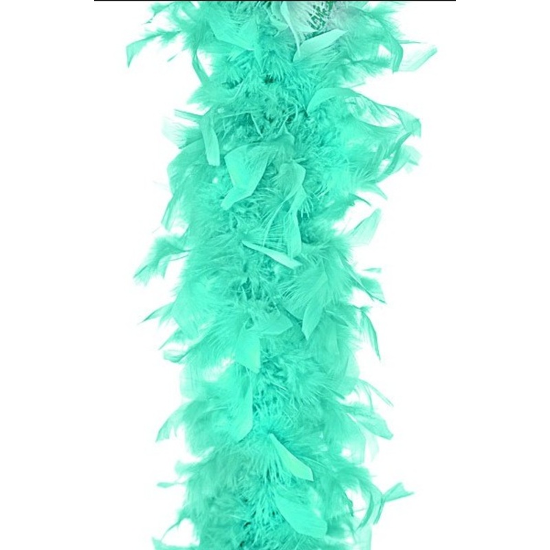 Feather boa Tiffy Mint-Green 180cm