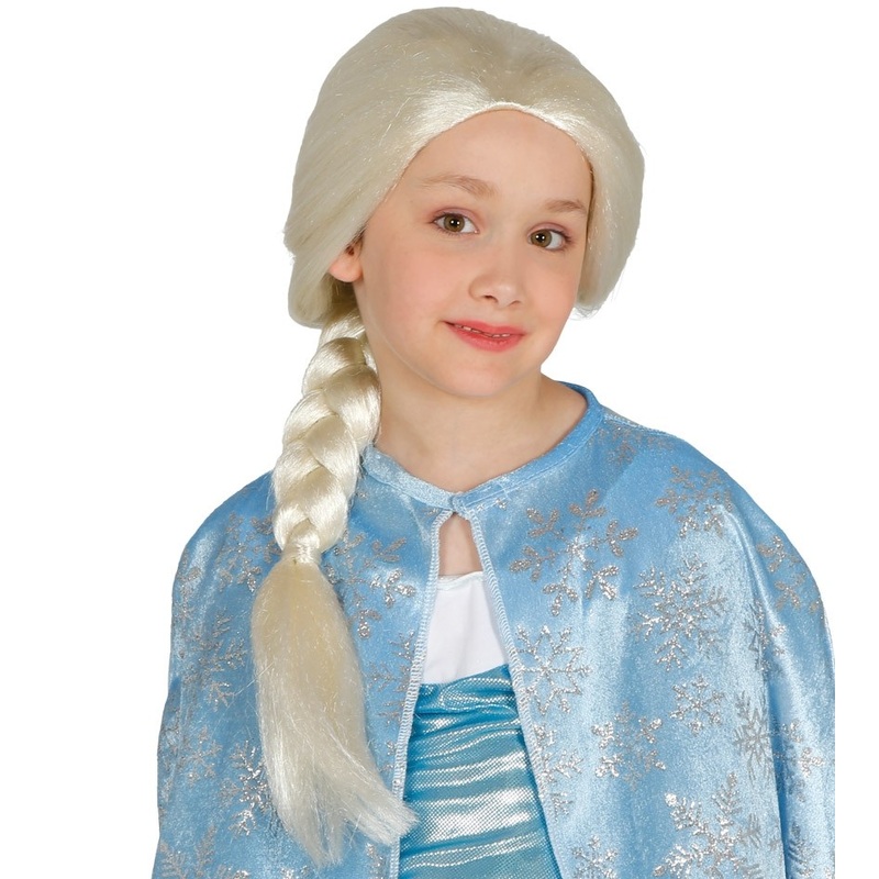 Ice princess child wig