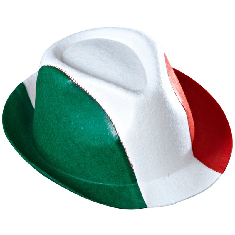 Italia fan hat red-white-green