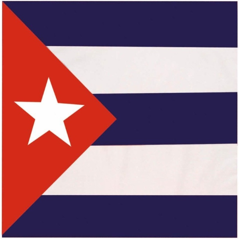 Kuba headscarf neckerchief 55 x 55cm