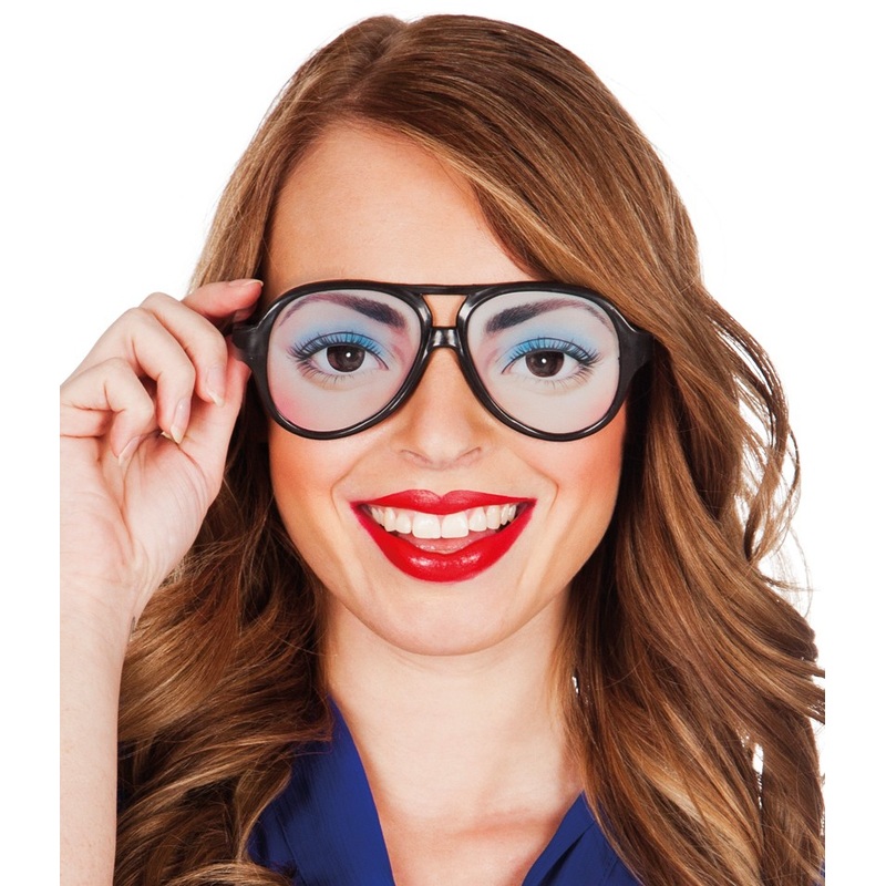 Large naddl nerd glasses