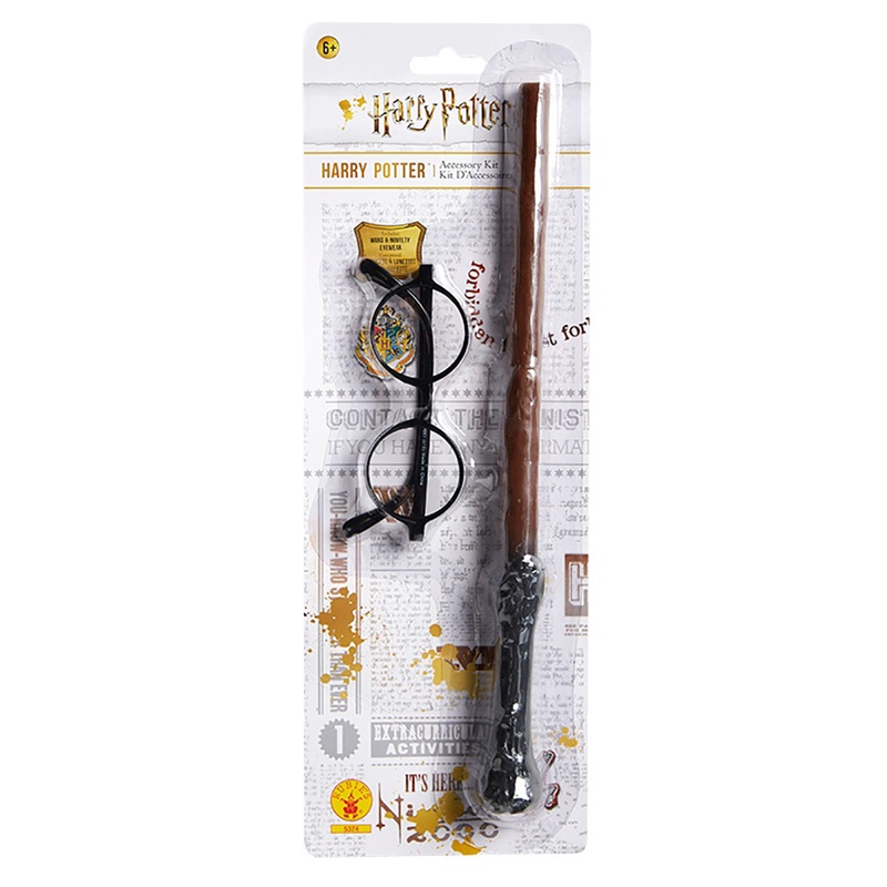 Magical Harry Potter wand & glasses