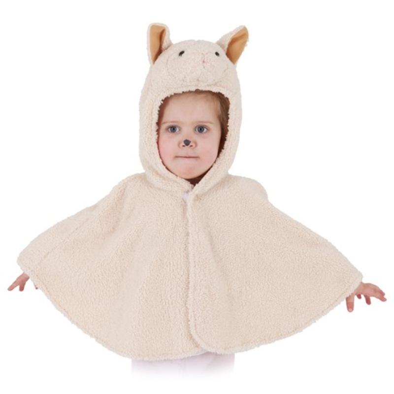 Sheep poncho cape for children