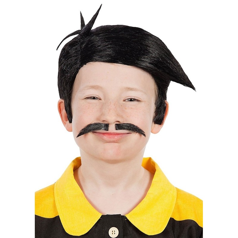 The Daltons children's wig with beard