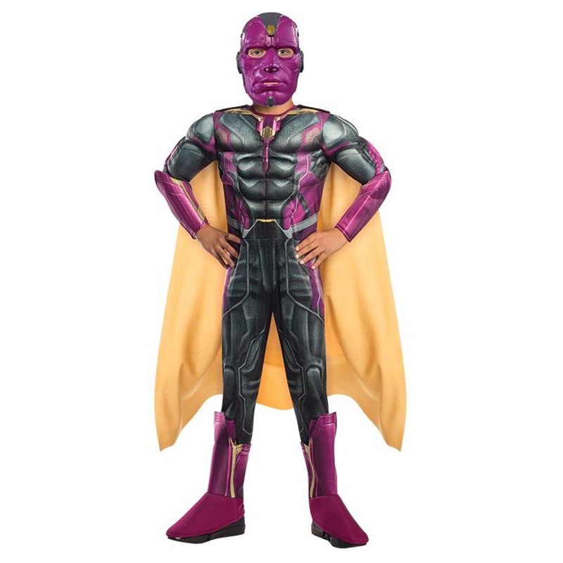 Vision Avengers hero costume for kids M