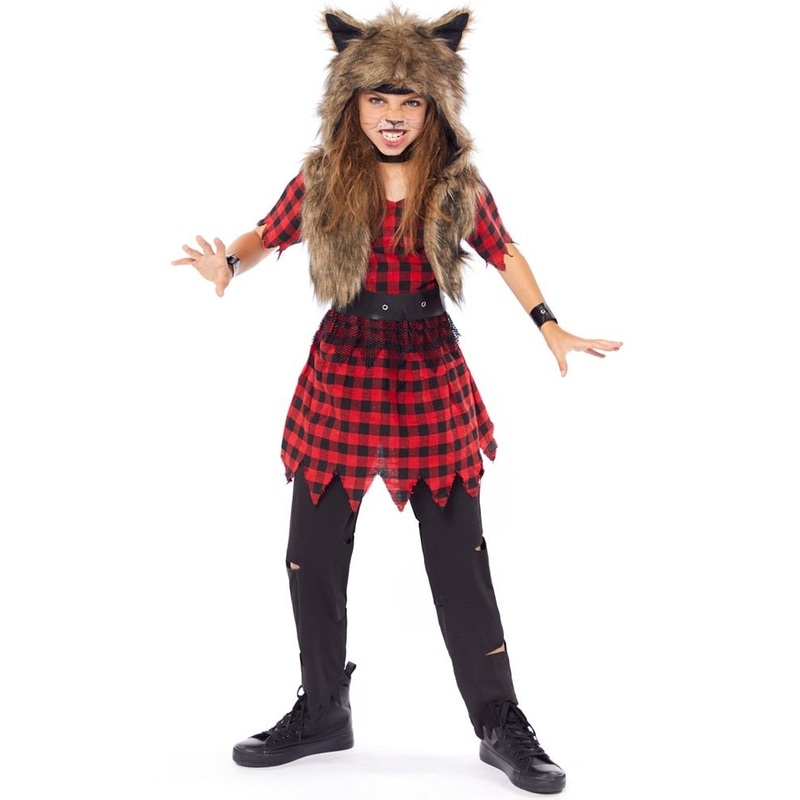 Werewolf costume for girls