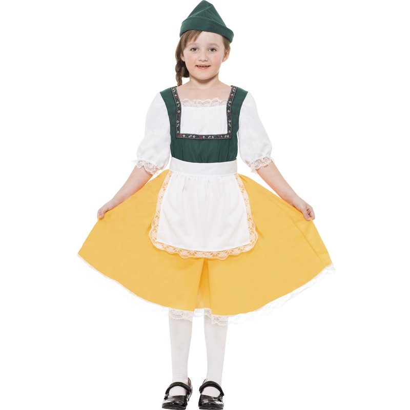 Bavarian girl child costume