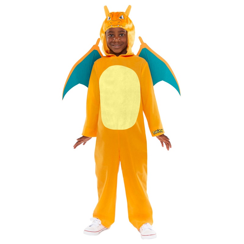 Charizard Pokemon jumpsuit kids costume