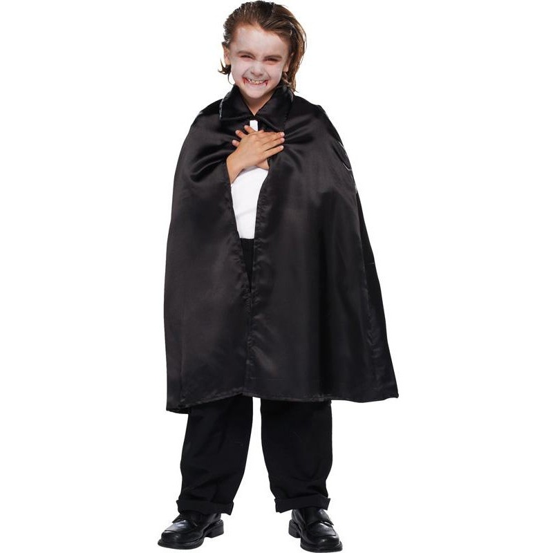 Classic black cape for children 128