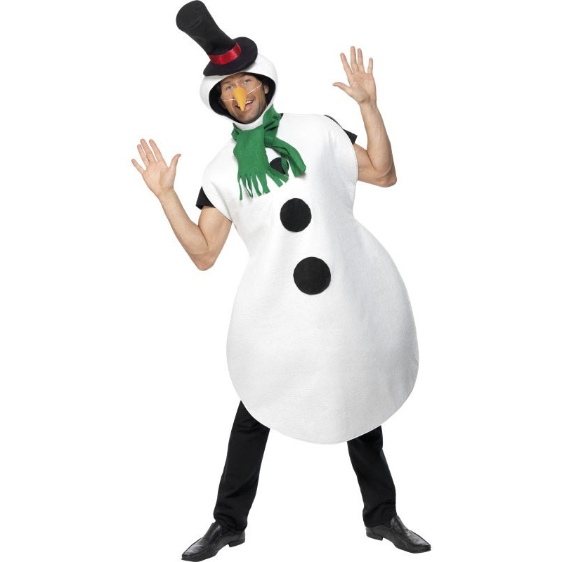 Classic snowman costume for men