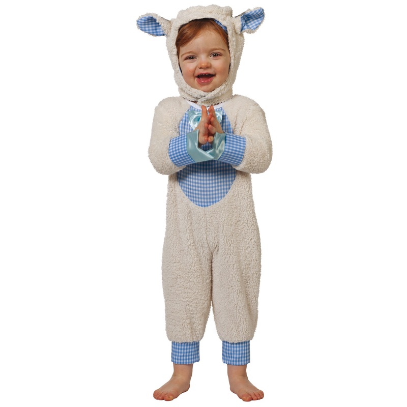 Cuddly lamb child costume 80