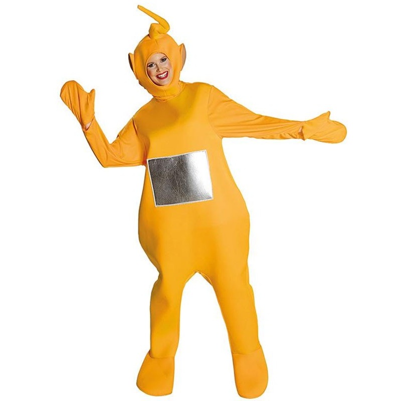 Funny Teletubbie Laa Laa costume adult