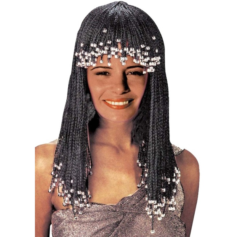 Ladies' Rasta Braid Wig With Pearls