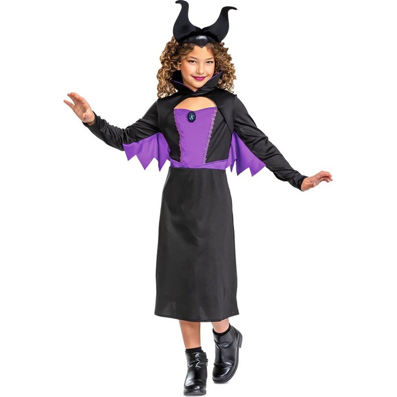 Maleficient girl costume