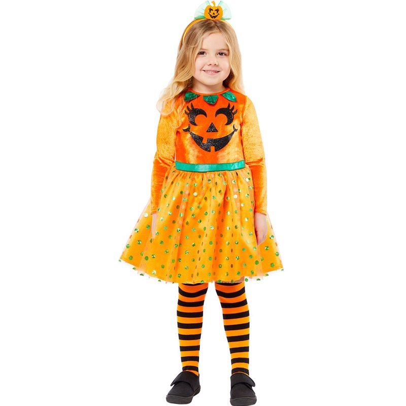 Mini baby pumpkin costume for girls