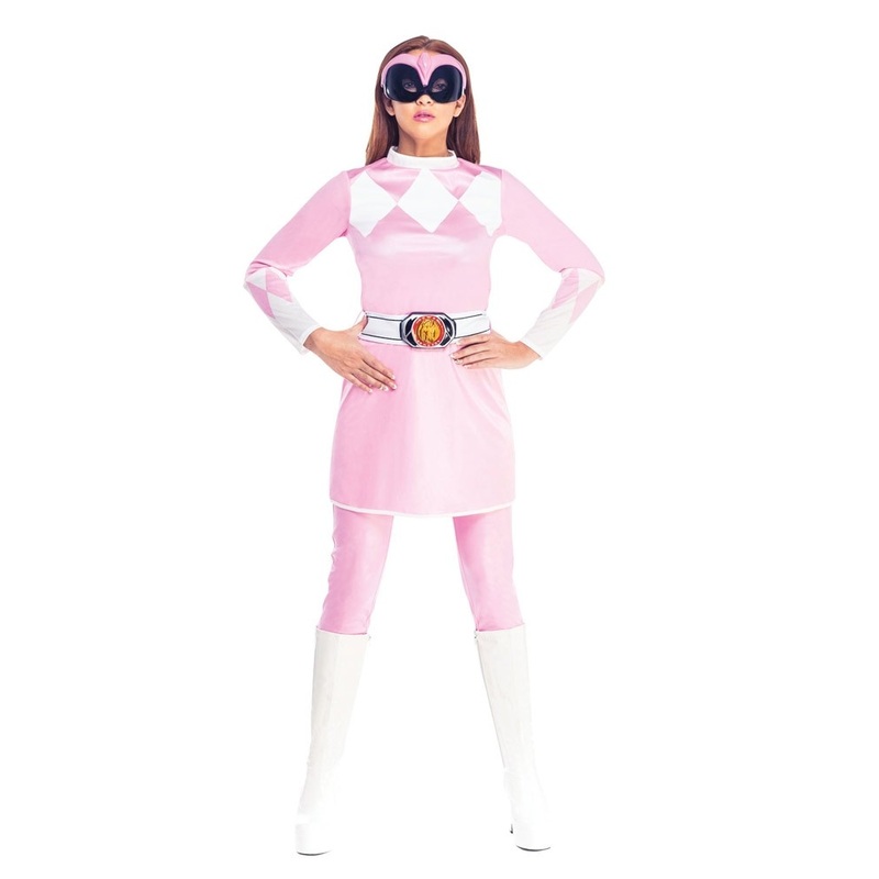 Pink Power Ranger costume for women XS