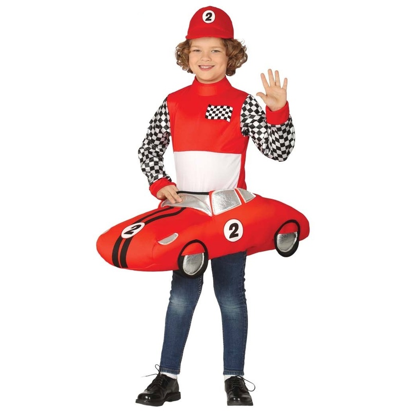 Racing car costume for children