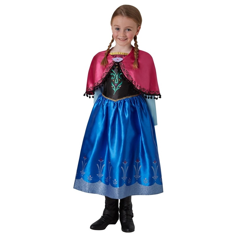 Shiny Anna Frozen kids costume S