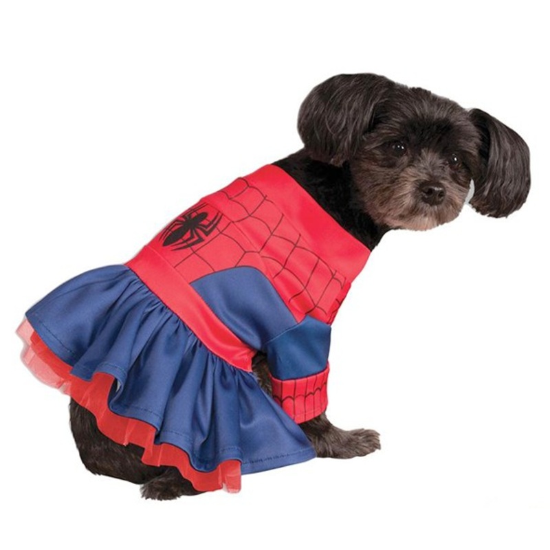 Spider Man dog costume XS