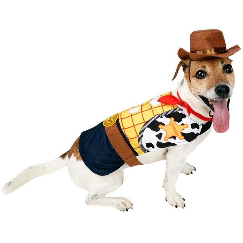 Woody dog costume XS