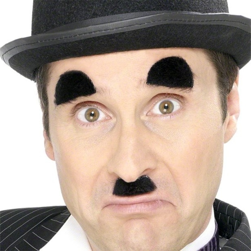 Charlie Chaplin Beard & Eyebrow