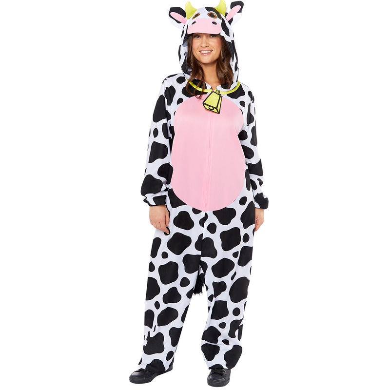 Crazy cow jumpsuit for adults S