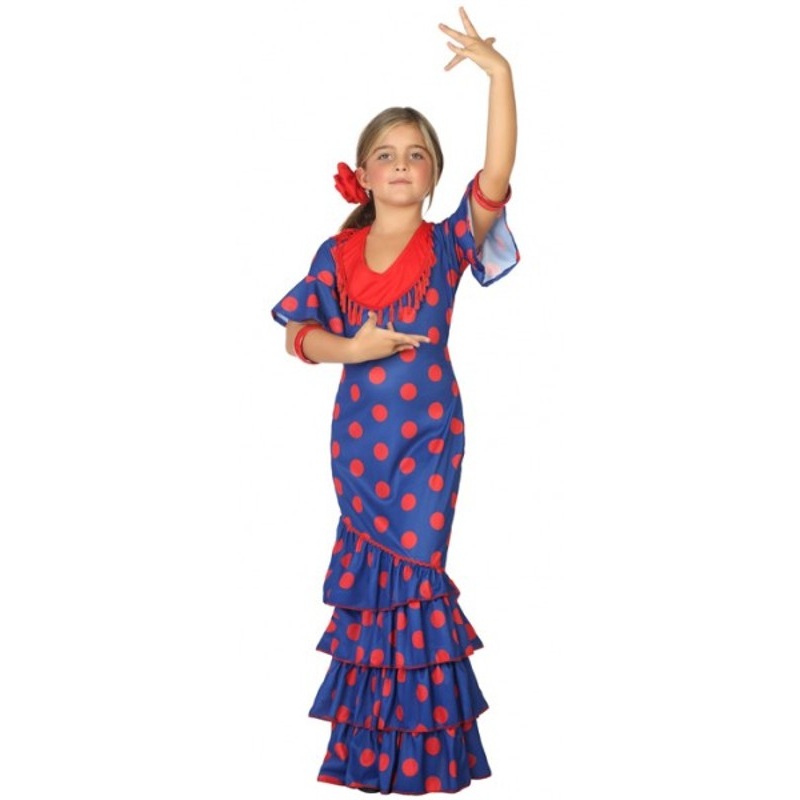 Flamenco dancer Carmen costume for children