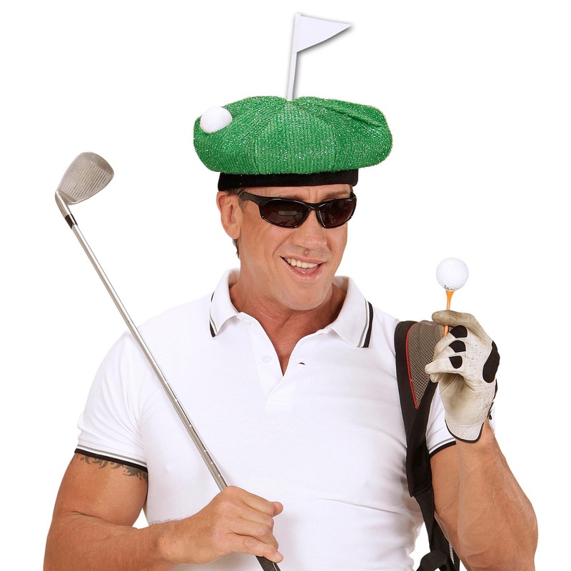 Funny golfer hat