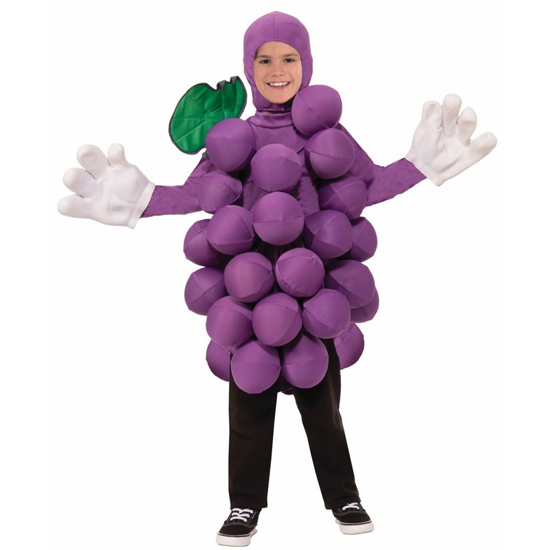 Happy grapes child costume