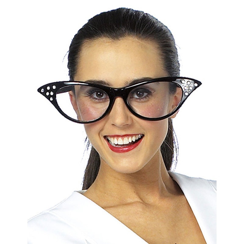 Jumbo butterfly glasses with rhinestones