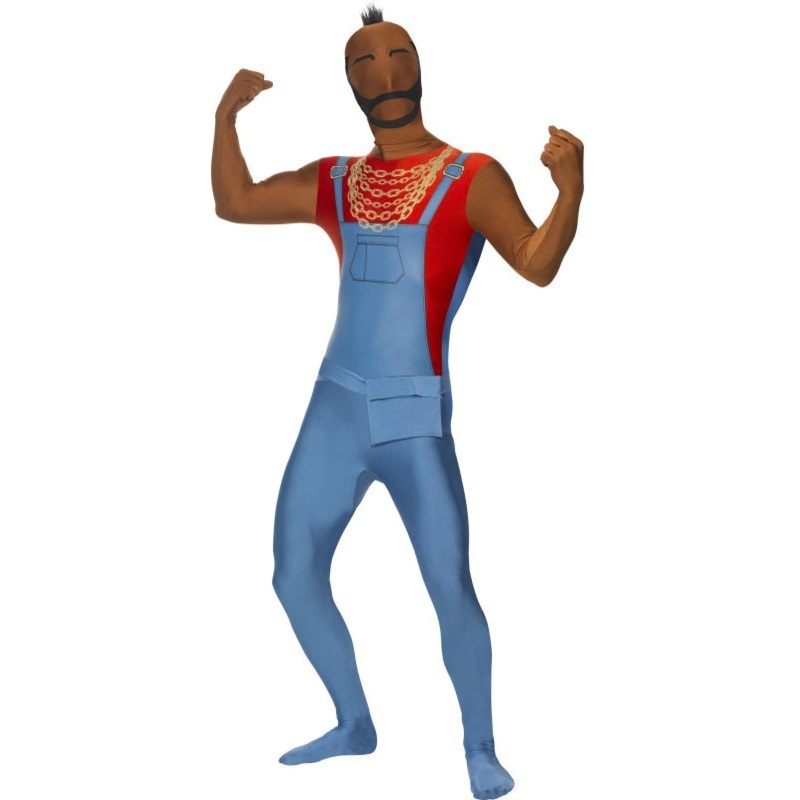 Mr T A-Team Morphsuit Costume M