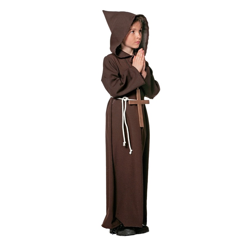 Order of the Cross monk child costume 116