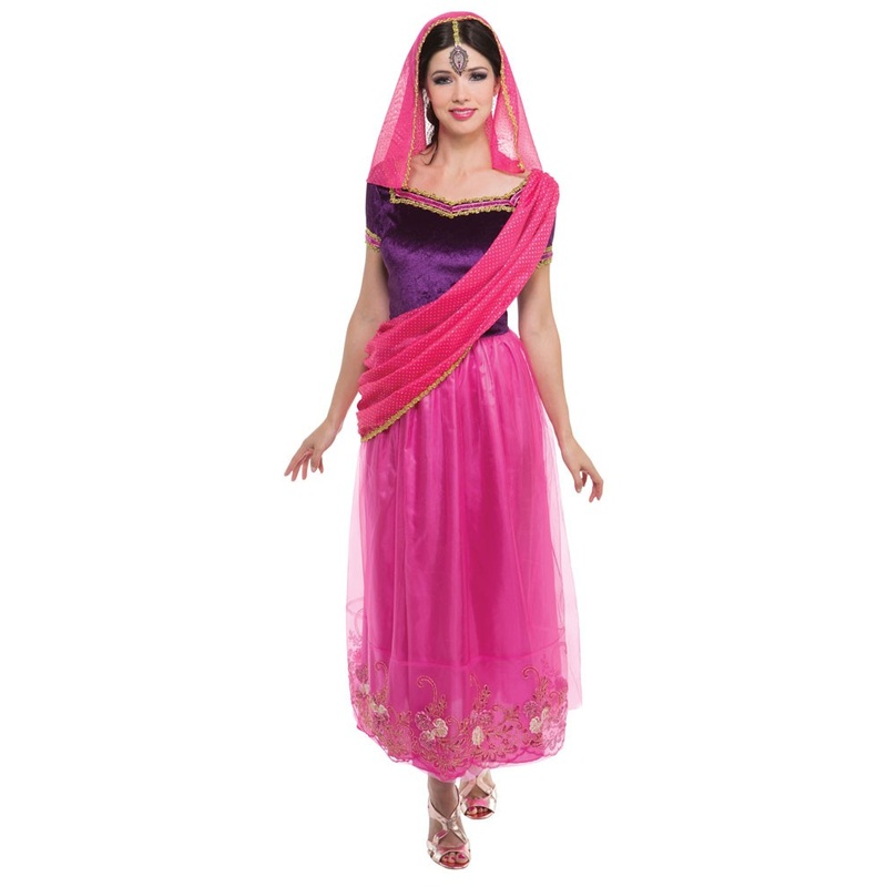 Pink Indian Bollywood dream saree