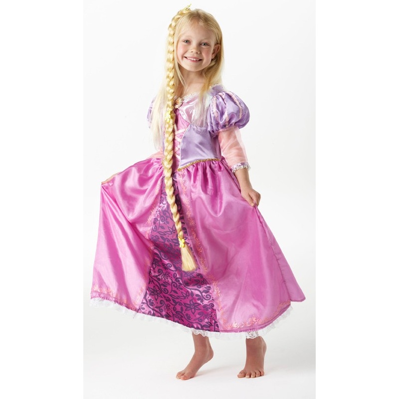 Pink Rapunzel girl costume S