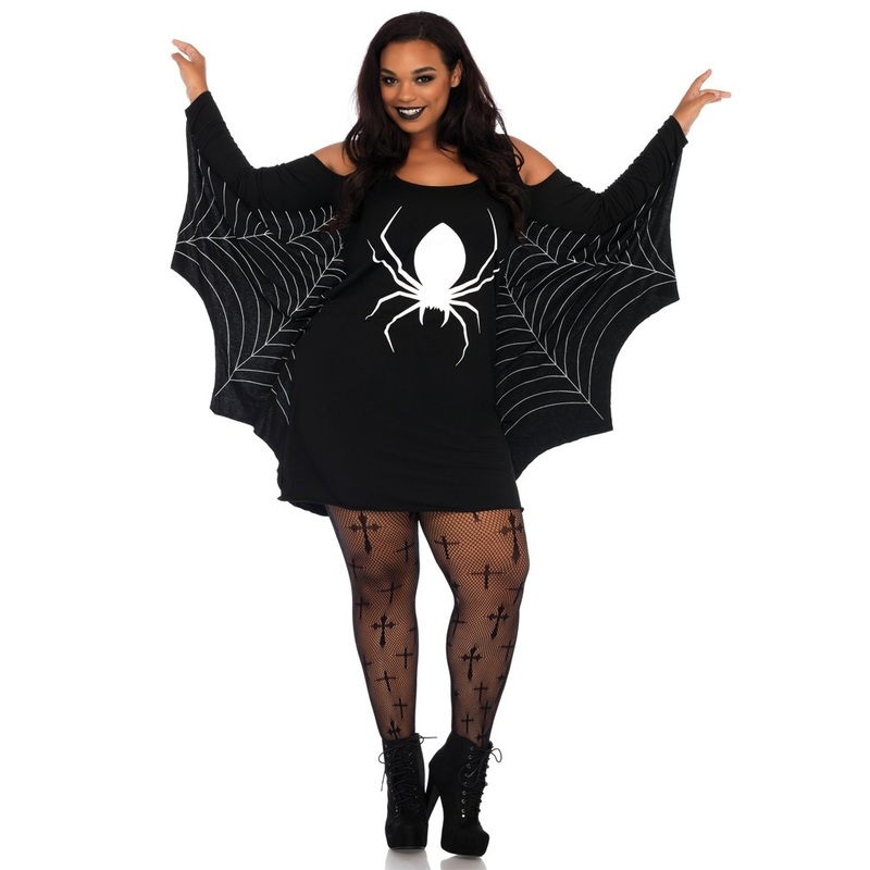 Spider widow arachne costume for women XL-XXL