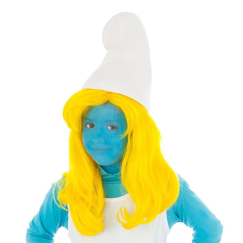 Sweet smurfette child wig